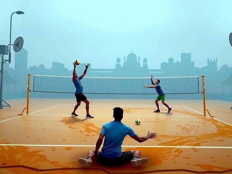 Delhi Volley Masters Gameplay